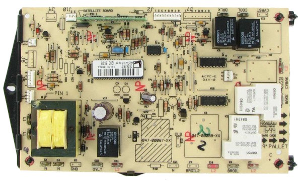 00487605 Bosch Thermador Range Oven Power Relay Board RFR