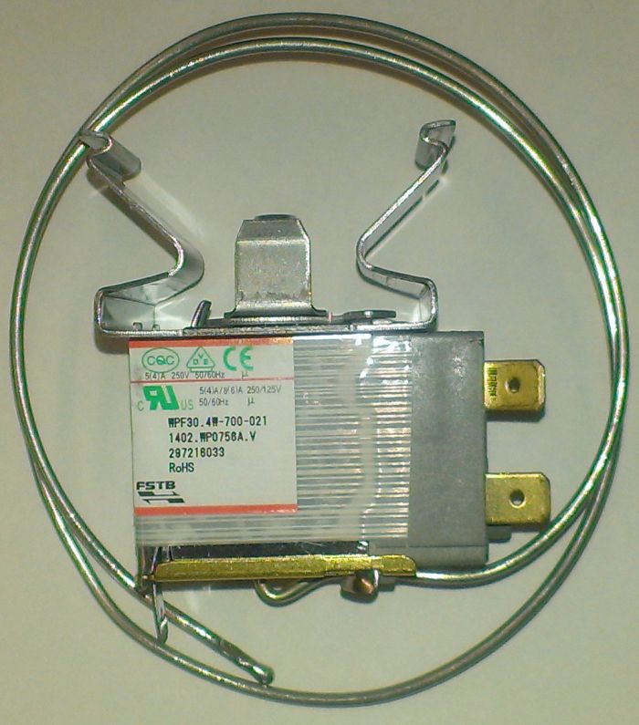 297216033 Electrolux Frigidaire Freezer Temperature Control