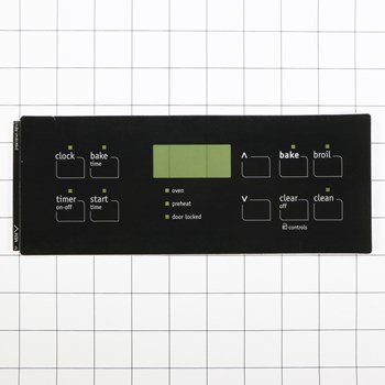 316419141 Frigidaire Electrolux Oven Control Overlay