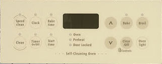 316419305 Electrolux Frigidaire Range ERC Overlay BISQUE