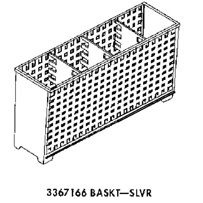8539066 Maytag Dishwasher Silverware Basket