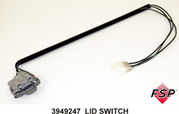 3949247V Whirlpool Washer Lid Switch