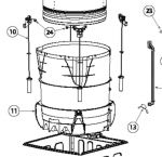 424569P Fisher Paykel Tub Support Rods
