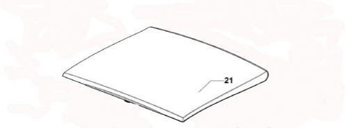 478070P Fisher Paykel Washer Lid 