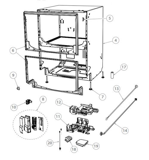 510354 Fisher Paykel Dishwasher Water Inlet Valve