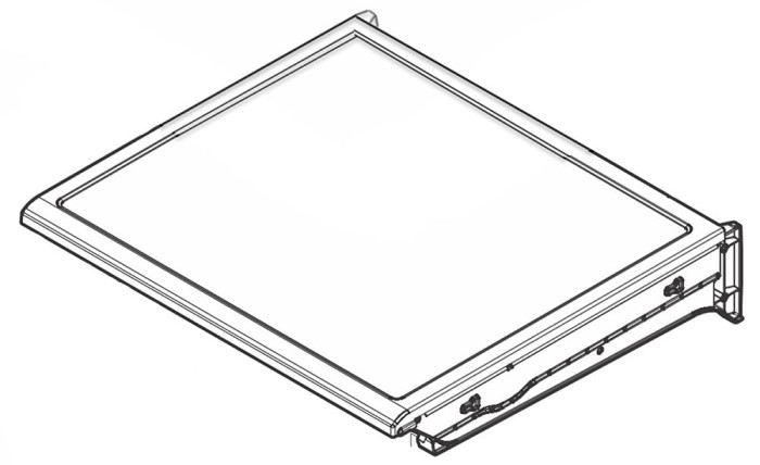 5304508761 Frigidaire Refrigerator Crisper Cover