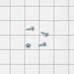 5304515677 Frigidaire Refrigerator Door Handle Screws 4PK