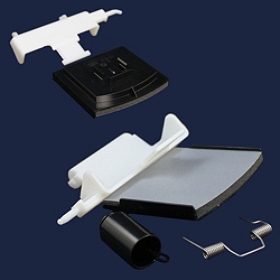 W10823377 Kitchen Aid Refrigerator Ice Chute Door Kit