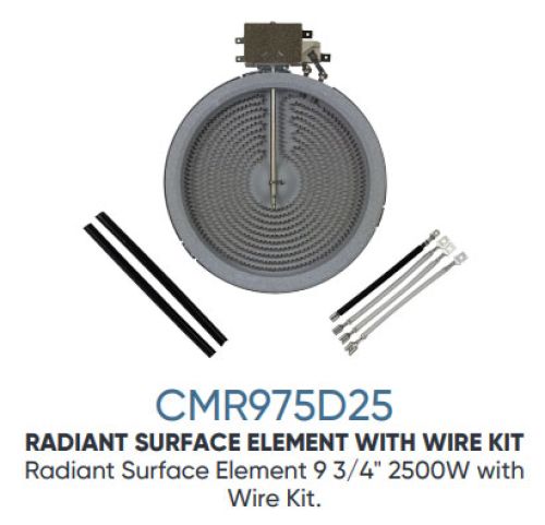 CMR975D25 Range Radiant Element 2500 Watt