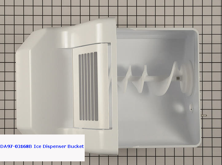 DA97-03168B Samsung Refrigerator Ice Dispenser Bucket