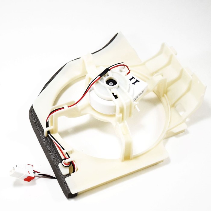 DA97-03870C Samsung Refrigerator Condenser Fan Motor
