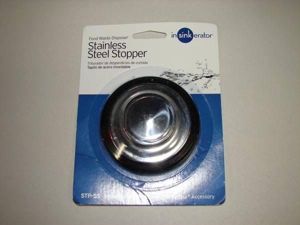 STP-SS In Sink Erator Stainless Steel Sink Stopper 8300