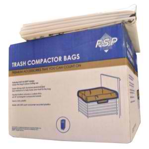 W10165294RB Whirlpool Kenmore 15" Trash Compactor Bags 60 Pack