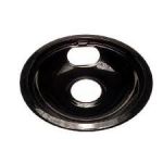W10290350 Whirlpool Range Cooktop 8 Inch Drip Bowl BLACK