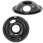WPW10290353 Whirlpool  6" Drip Bowl BLACK