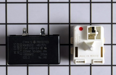 W10613606 Kitchen Aid Refrigerator Start Relay Kit