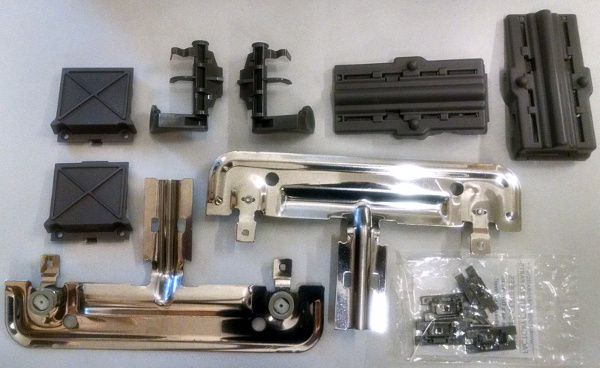 W10712394 Kitchen Aid Dishwasher Upper Rack Height Adjuster Kit