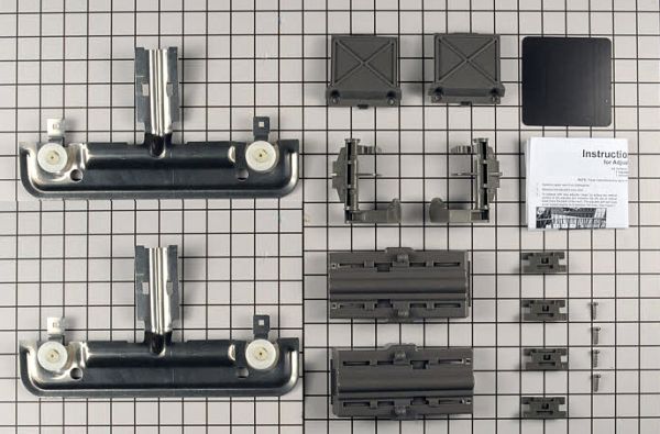 W10712395 Whirlpool Dishwasher Upper Rack Adjuster Kit