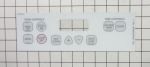 WB27T10518 General Electric Oven Control Faceplate