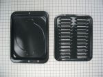 WB48X10056 GE Hotpoint Broiler Pan Set