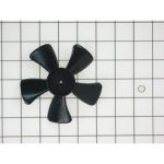 WR60X123 General Electric Hotpoint Refrigerator Evaporator Fan Blade
